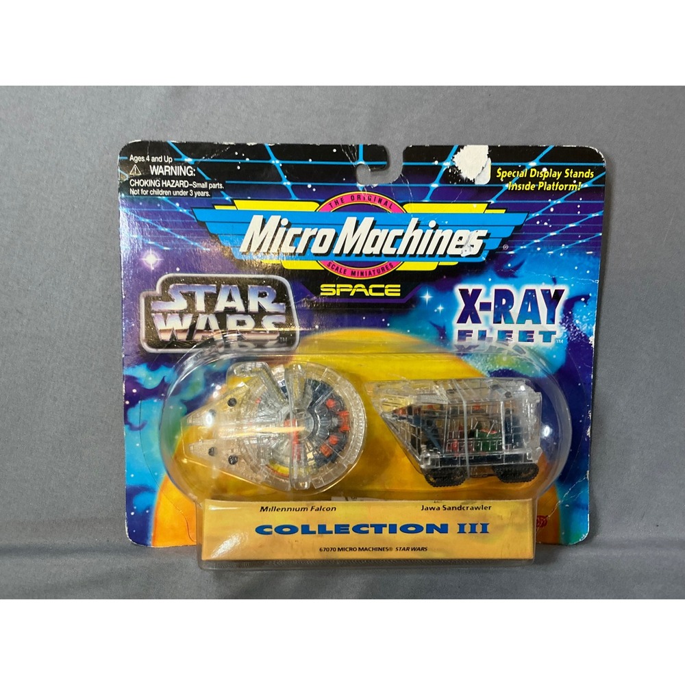 NEW Star Wars Micro Machines X-Ray Fleet Collection III Millennium Falcon